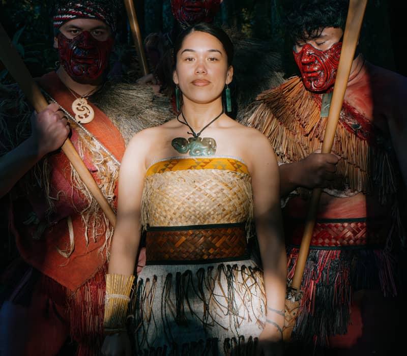 Kapa Haka performance at Te Pa Tu