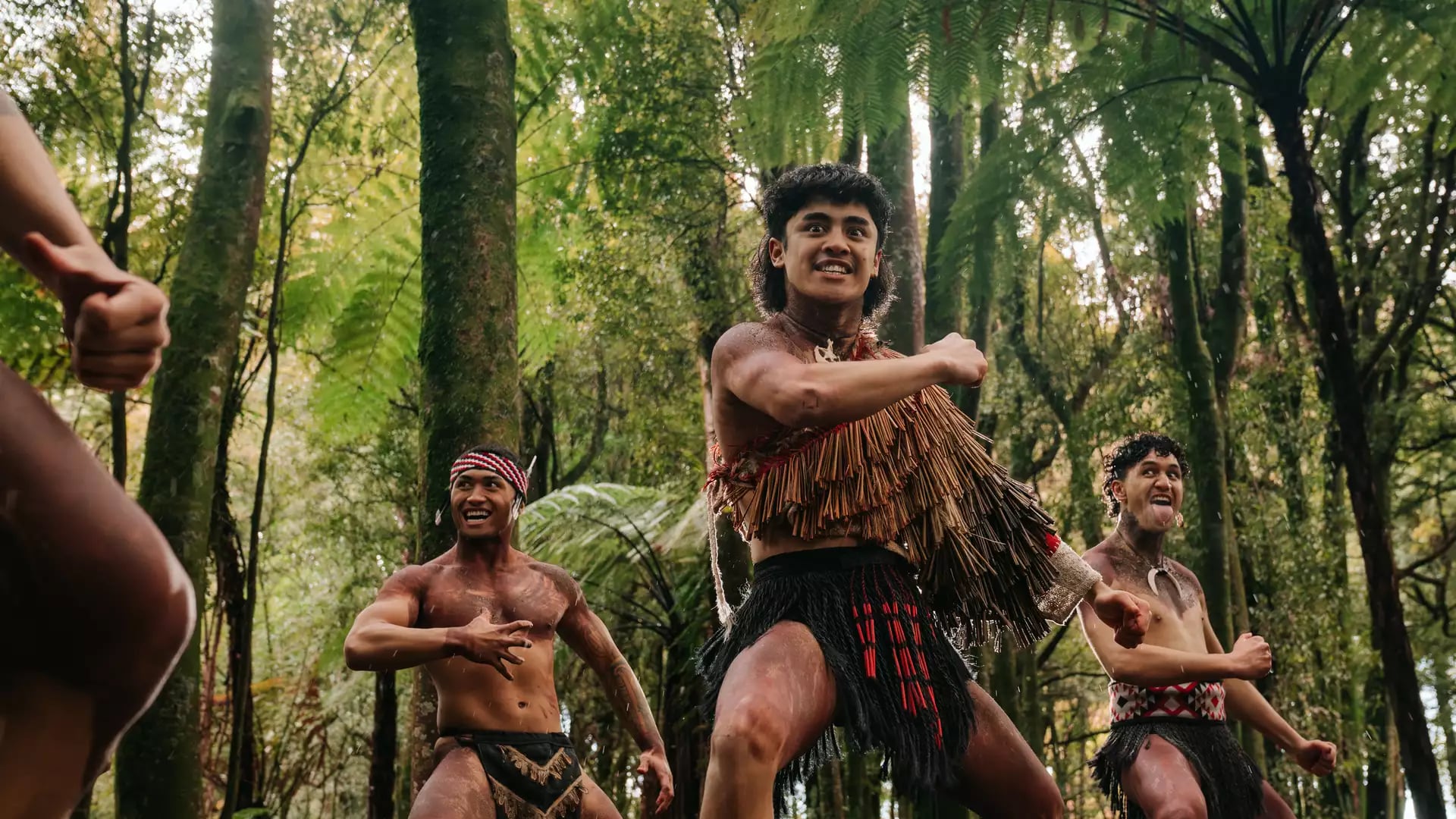 Kapa Haka performance at Te Pa Tu